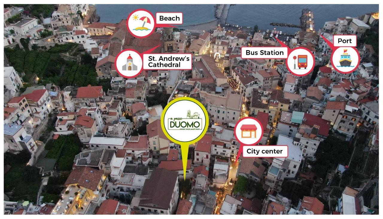 Willa A Passo Duomo Amalfi Zewnętrze zdjęcie